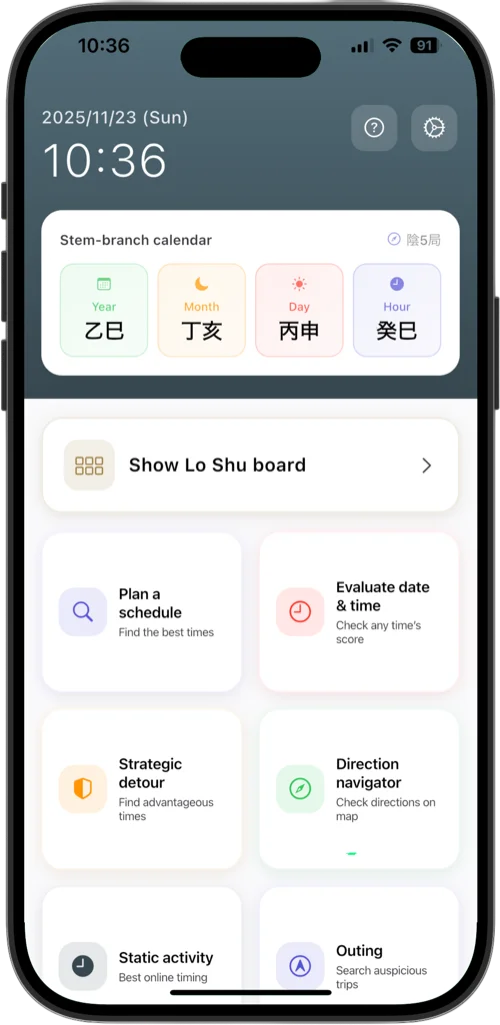 Strategic Compass Pro App Screen
