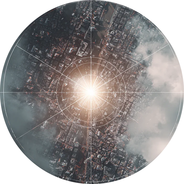 奇門遁甲の盤面 奇門遁甲アプリで表示